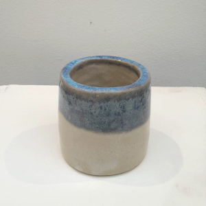 Face Pot – Hand made ceramic vase by Kitty Leonard