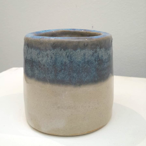 Face Pot – Hand made ceramic vase by Kitty Leonard