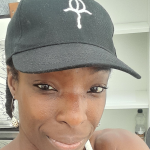 Gratitude Cap gold and white