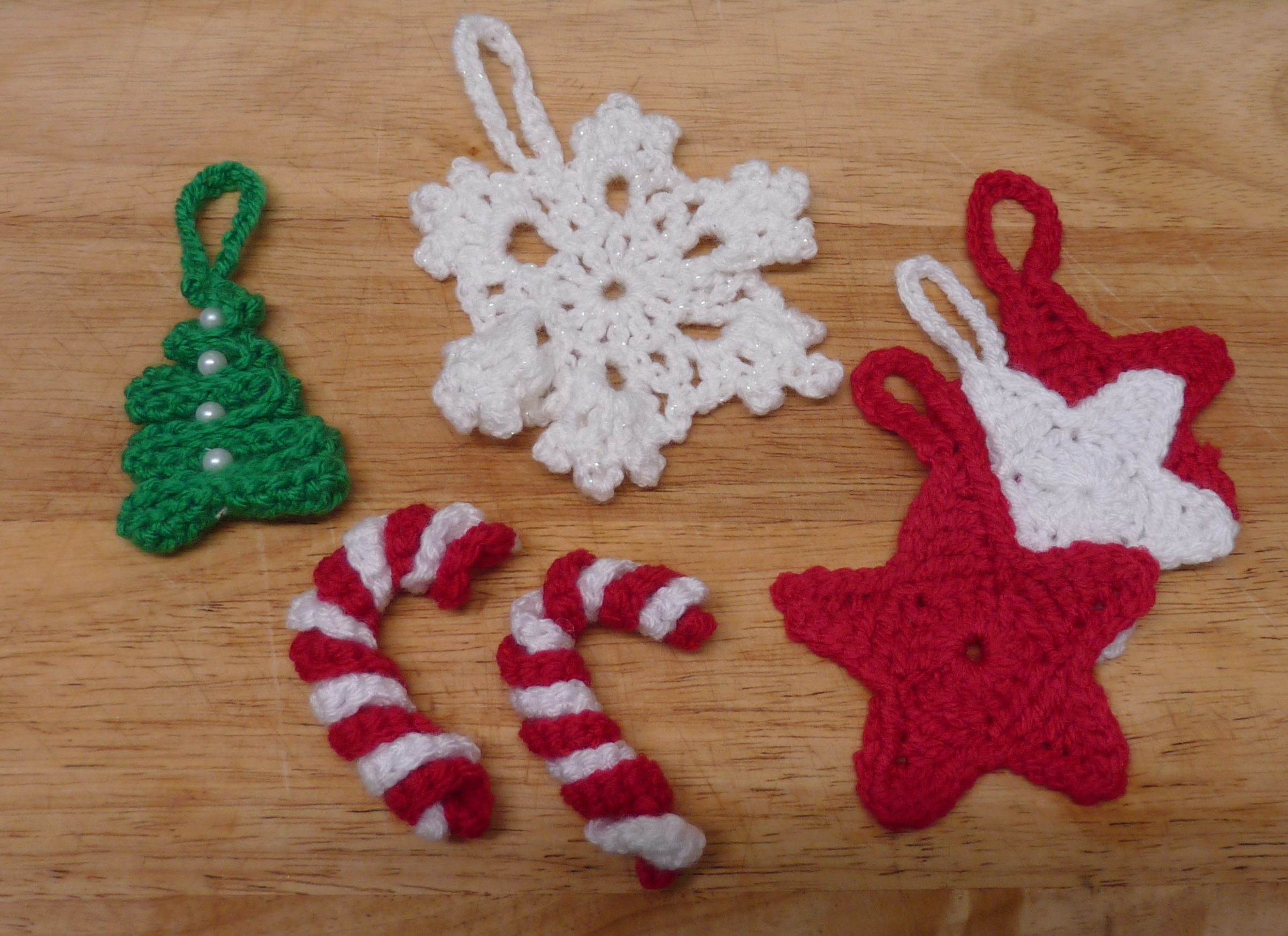Christmas Crochet Decorations by Nancy 1