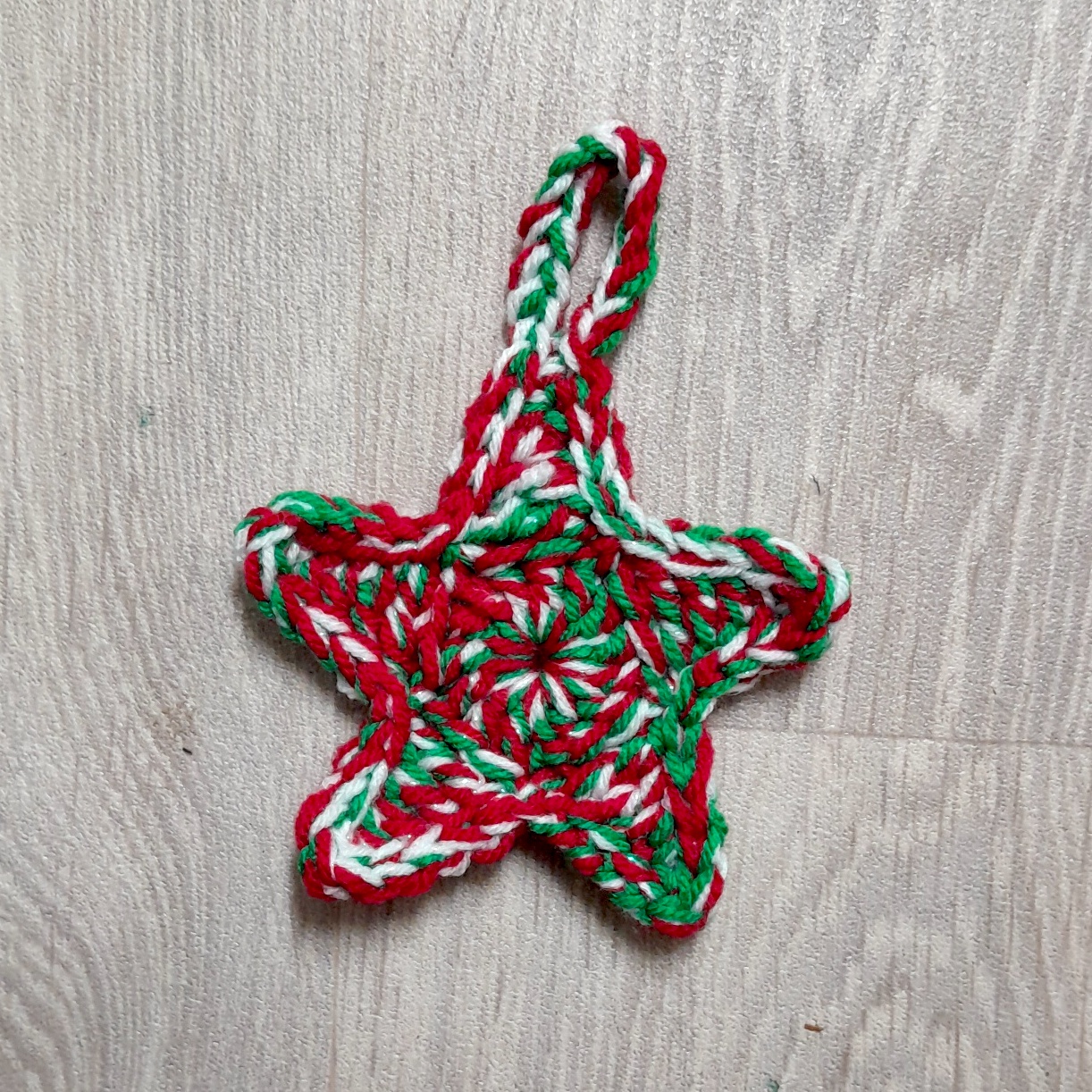 Large red green and white Christmas Star by Nancy available at House of Amma - The Art of Living 3